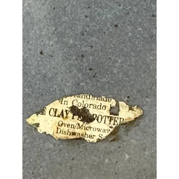 Handcrafted Clay Pen Pottery 9” Casserole Berry Pie Bowl - Picture 8 of 10